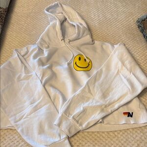 Aviator Nation White Hoodie